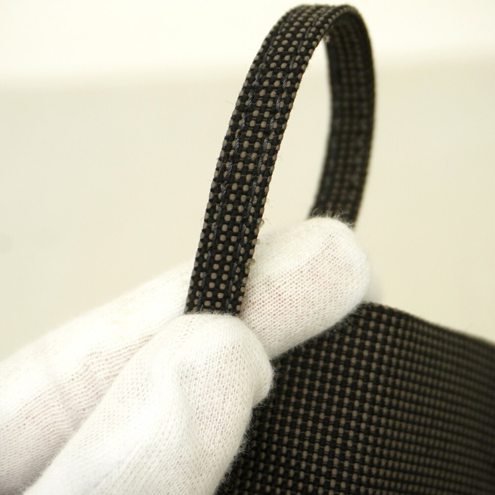 Hermes Shoulder Bag, Herline Pochette, Canvas, Gray, Women's - Picture 8 of 9